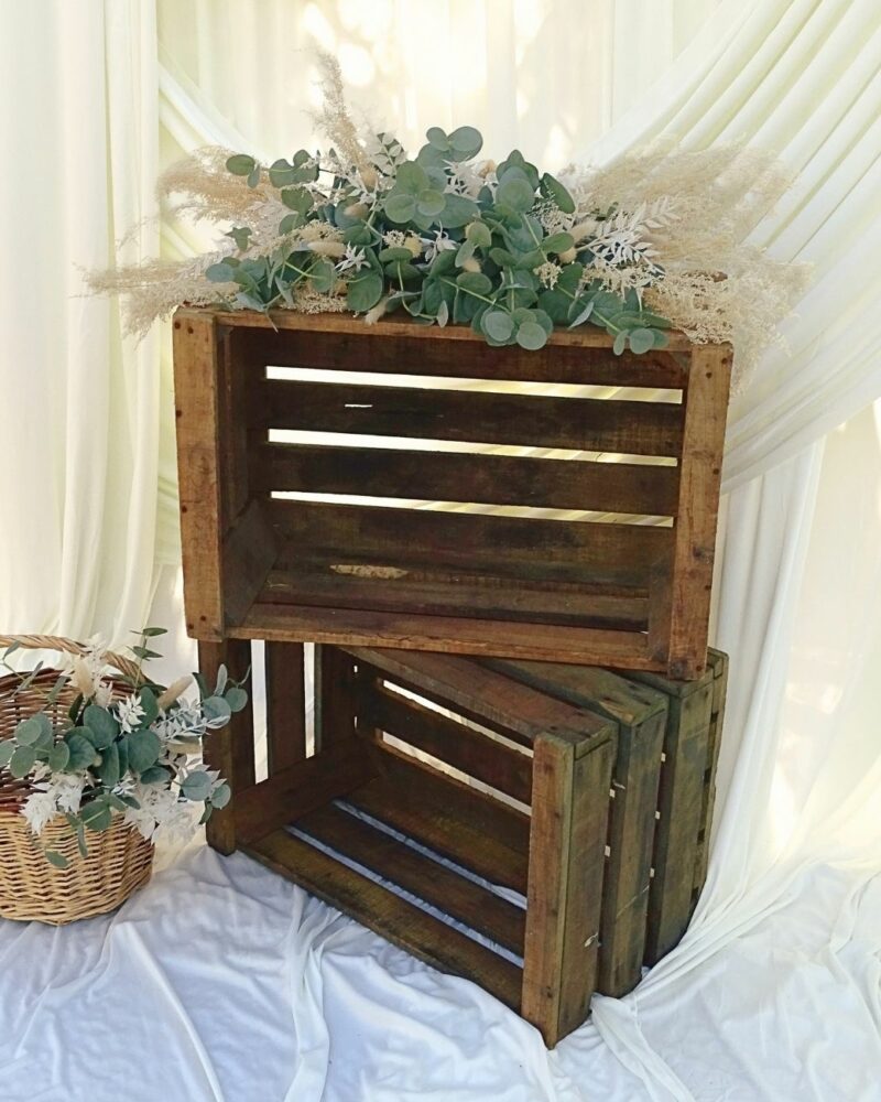 location de caisse en bois